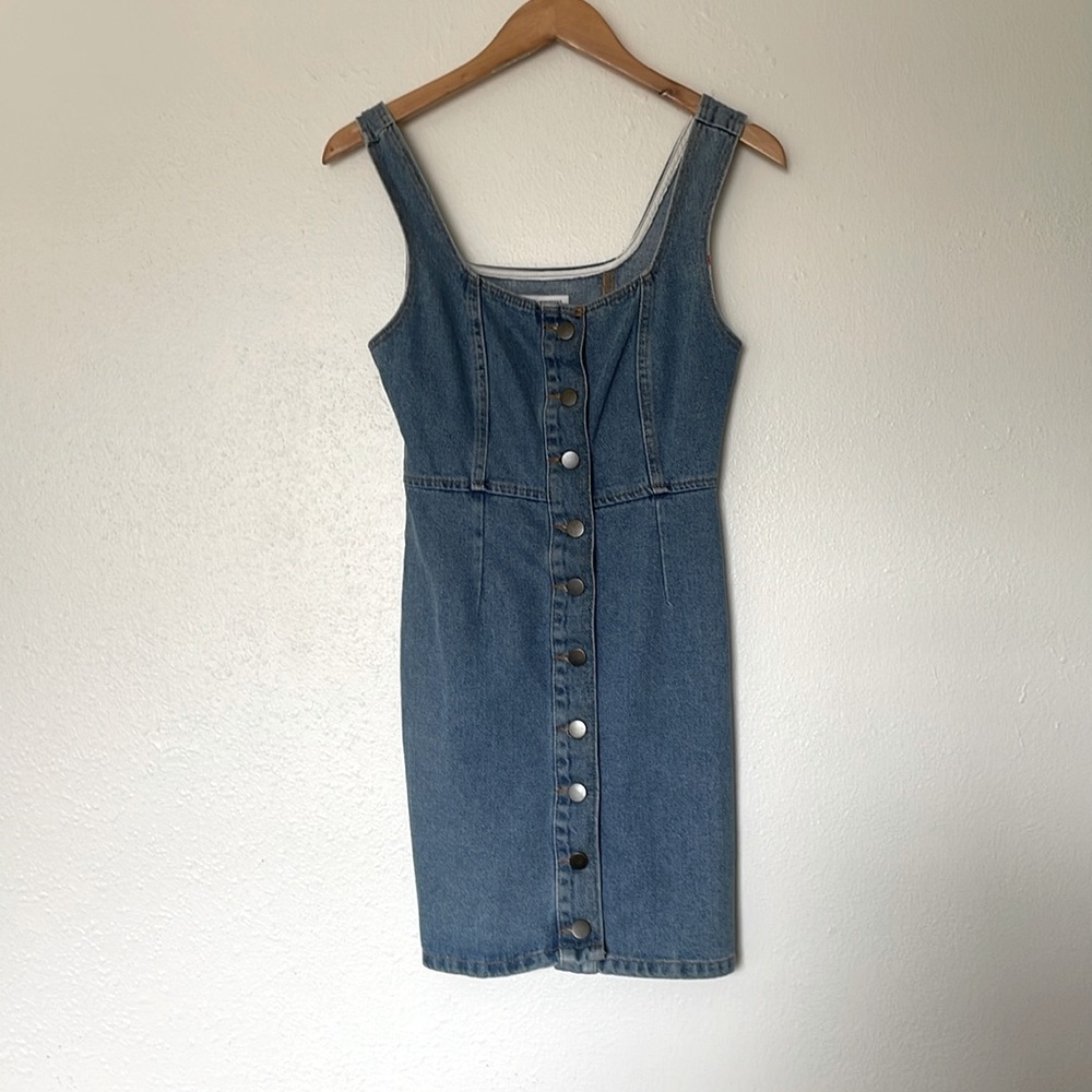 Urban Outfitters Denim button down dress